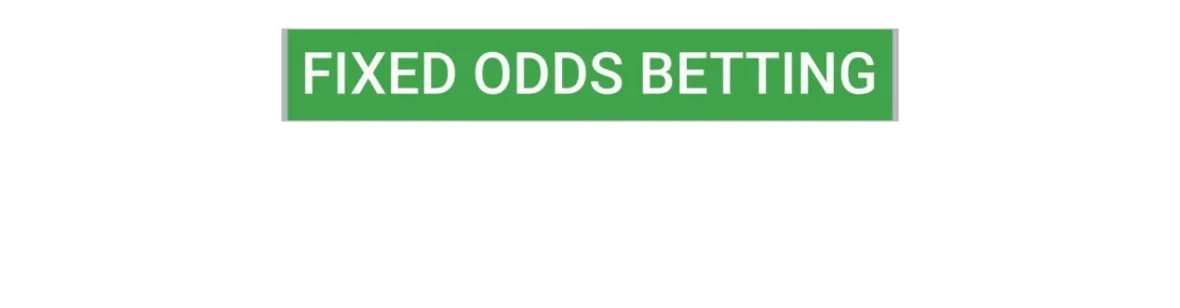 fixed odds betting